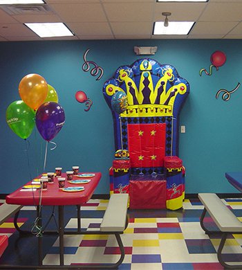 Pump It Up Party Room