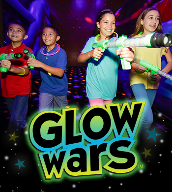 Add glow wars to your birthday party