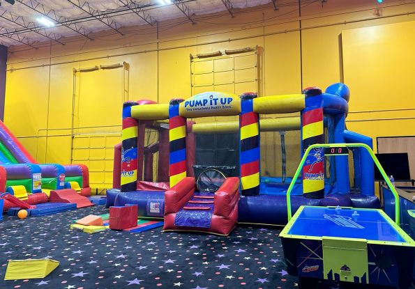 Pump it up Santa Clara inflatable attractions for kids birthday parties